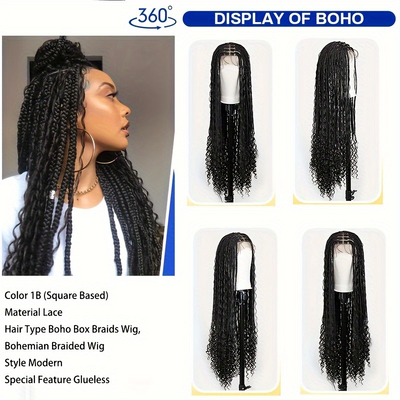 Non-Toxic Synthetic Lace Wig – Wave Style, Suitable for All Races & Occasions